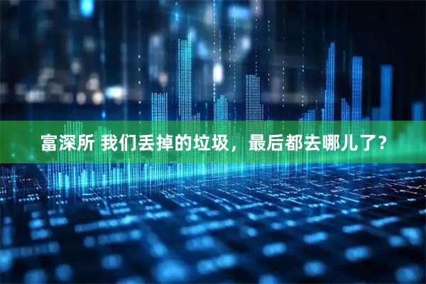 富深所 我们丢掉的垃圾，最后都去哪儿了？